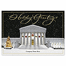7 7/8 x 5 5/8 Jolly Justice Attorney Legal Holiday Cards