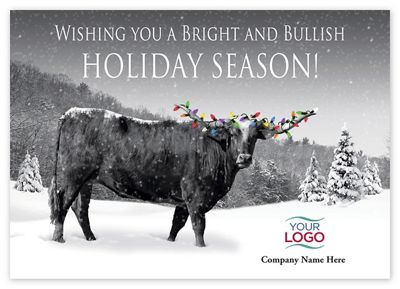 Glowing Investments Financial Holiday Cards