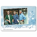 7 7/8 x 5 5/8 Diamond Greetings Holiday Photo Cards