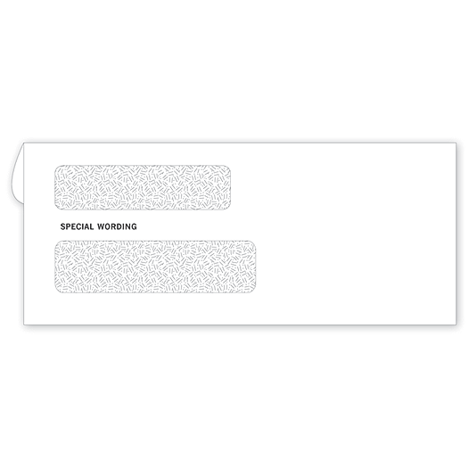 Double Window Envelope W775