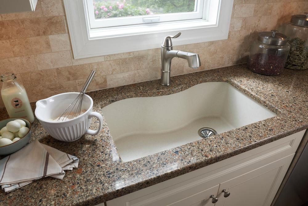 ELKAY Quartz Classic Kitchen Sinks. Bold Granite Colors. Sleek Style.