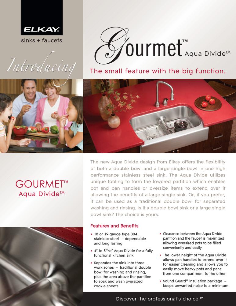 2010 Gourmet Aqua Divide Brochure (F-4354)