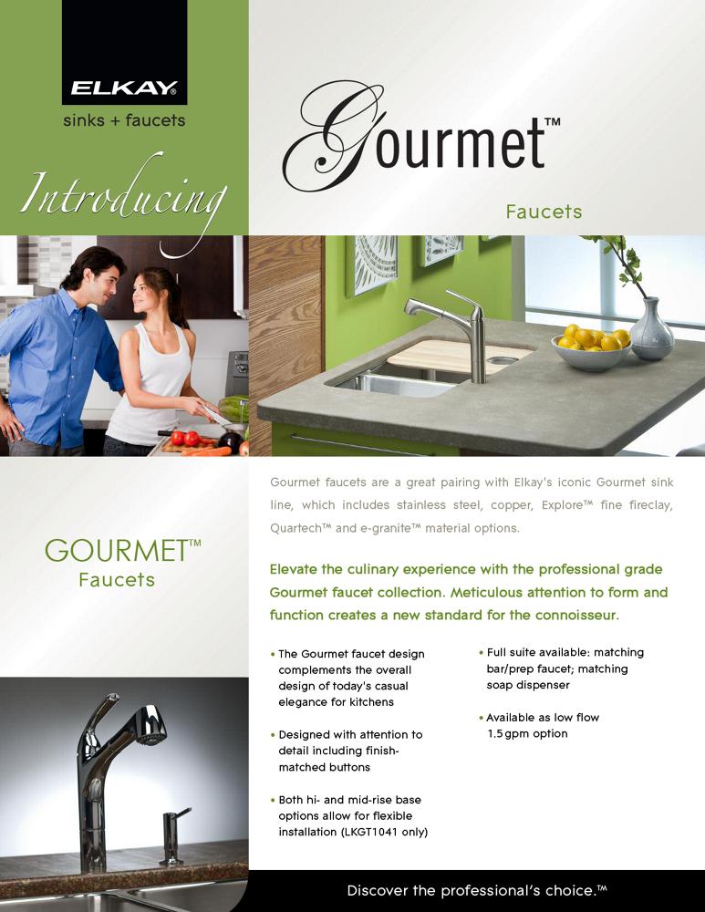 2009 Gourmet Faucet (F-4405)