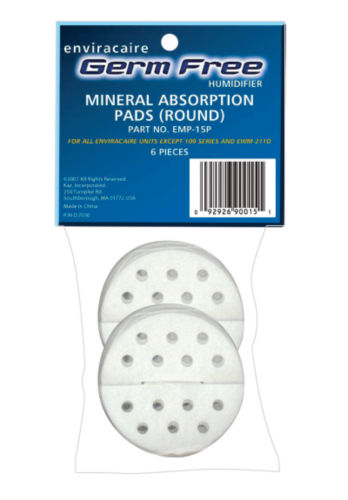 Mineral Absorption Pad Refills (Set of 6)