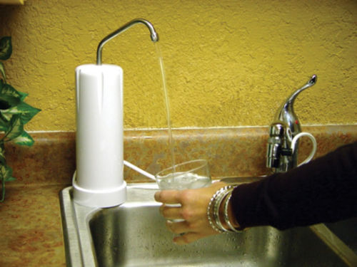 Maintenance Free Countertop Water Filter