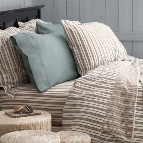 Organic Cotton Antique Stripe Pillowcases (2)