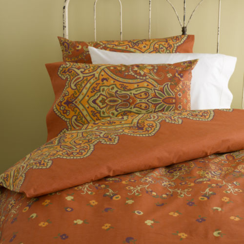 Organic Cotton Bangalore Print Duvet Cover