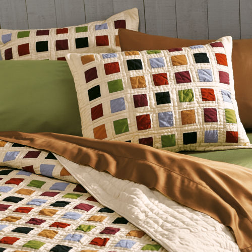 Shaker Patchwork Sham