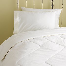 This Organic Kapok Comforter offer an excellent alternative in terms of loft and warmth to down!