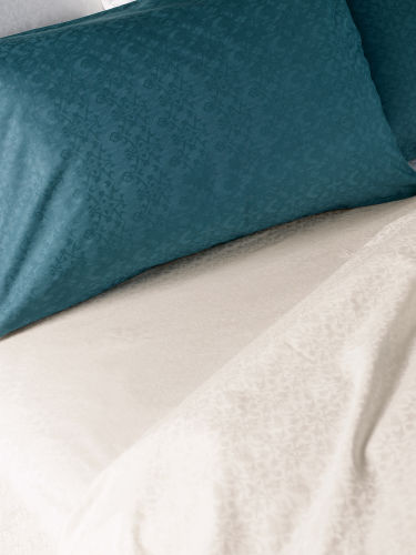 Organic Cotton Jacquard Pillowcases (set of 2)