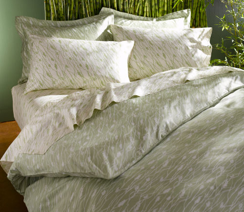 Organic Cotton Spring Blossom Sateen Shams (2)