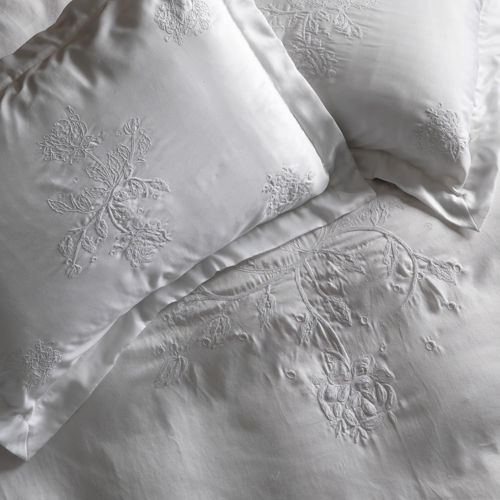 Scattered Roses Sateen Shams