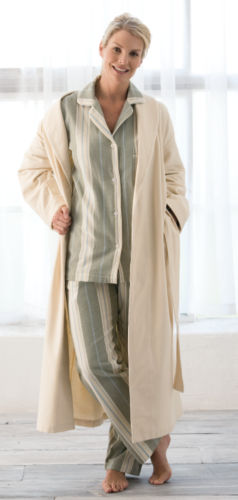 Retro Stripe Flannel Pajama