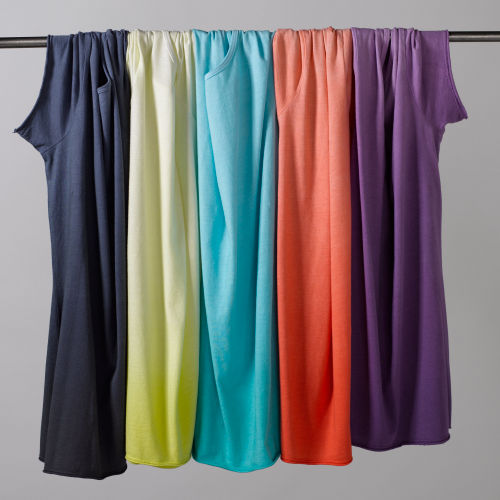 Organic Cotton Gradient Cap Sleeve Tee