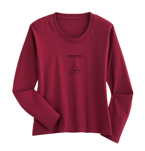 "Twisted" Long Sleeve Graphic Tee