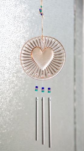 Recycled Glass Wind Chimes