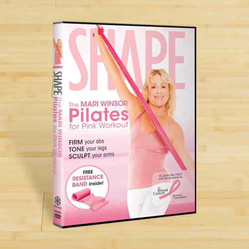  Shape: The Mari Winsor Pilates for Pink Workout DVD 