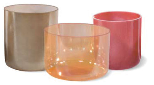 Crystal Singing Bowls Triad Mini-Master Set