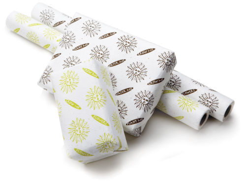Flower Seed Wrapping Paper