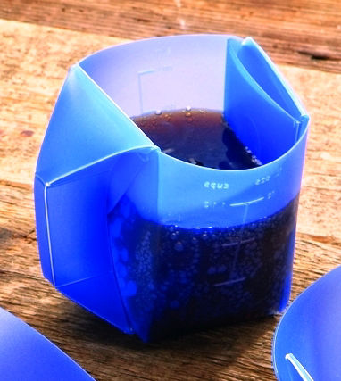 Orikaso Dish, Blue