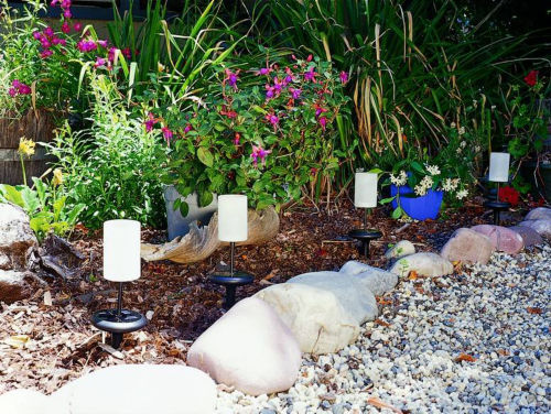 Wireless Solar Candle Walkway Pathmarkers