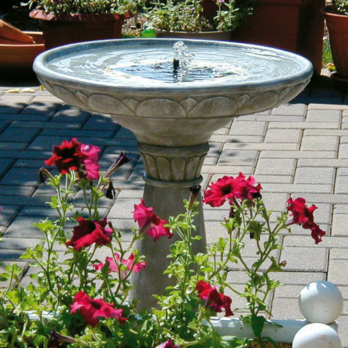 Solar Birdbath Fountain