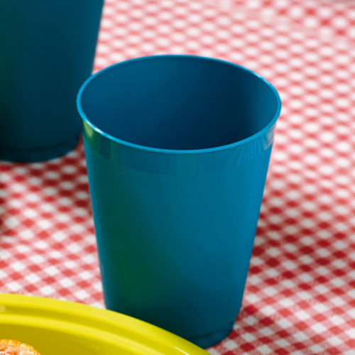 Recycled and Reusable Cups (Blue)