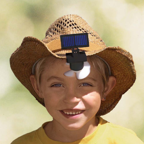 Solar Hat Fan...