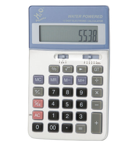 Water-Powered Calculator