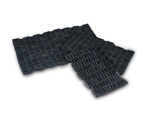 Recycled Tire Link Door Mat, 13.5 In. x 23 In.