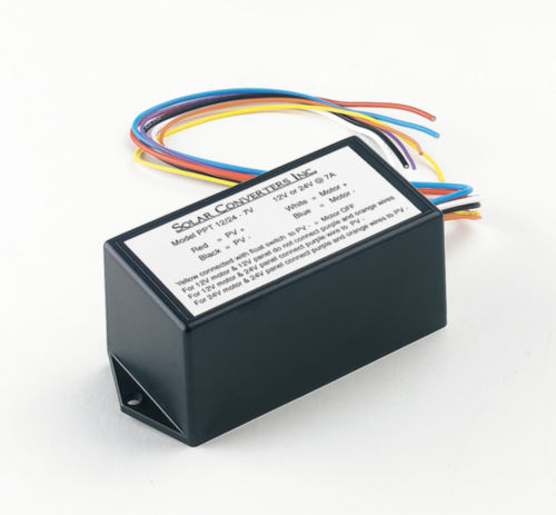 PV Direct 7-Amp, 12 or 24-Volt Pump Linear Current Booster Controller