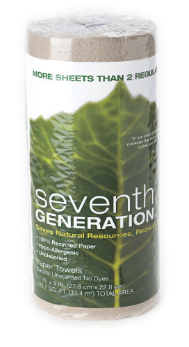 Brown Paper Towels - 12 Rolls(120 2-ply sheets)