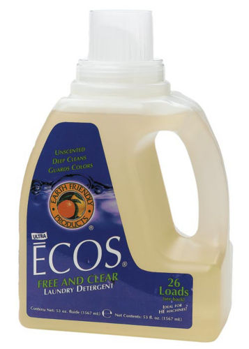 Ecos Laundry Liquid Free & Clear (set of 2, 53oz)