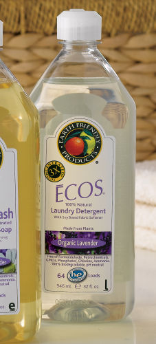 Ecos Liquid Laundry Detergent - Lavender (Two 32oz bottles)