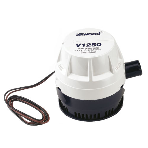 Attwood Solar Fountain Pump, V1250