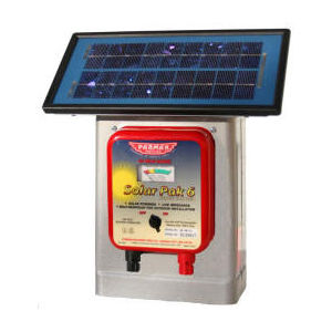 Solar Fence Charger, 6-Volt Solar Pak Model