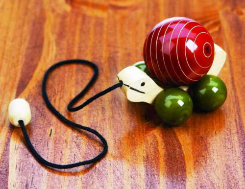 Wooden Turtle Ball