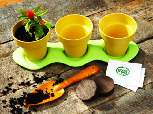 Recycled Indoor Gardening Play Set