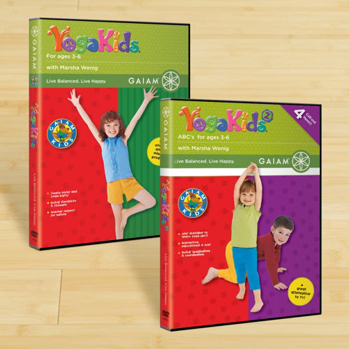  YogaKids? DVDs (set of 2) 