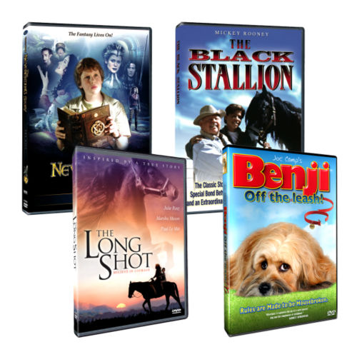4pk of Kids DVDs