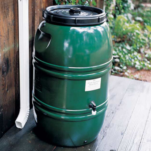 Rain Barrel - Forest Green
