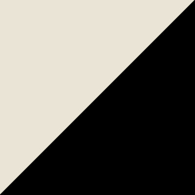 black/ecru