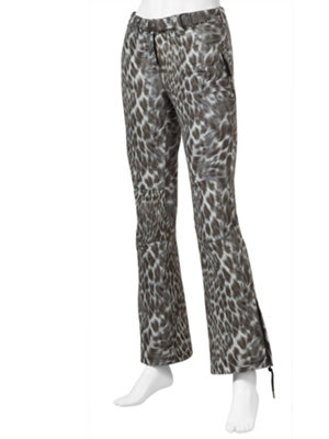 emily leopard warm-up pant