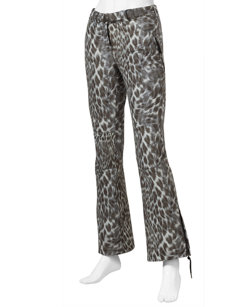 emily leopard warm-up pant