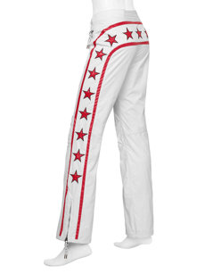 starred warm-up white/red