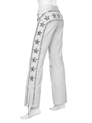 starred white/silver warm-up 