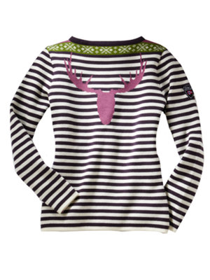 stag head sweater