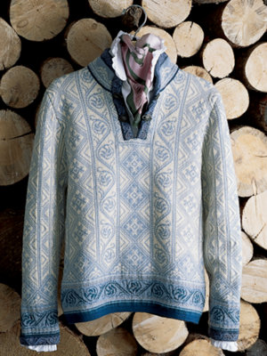 voss sweater light blue