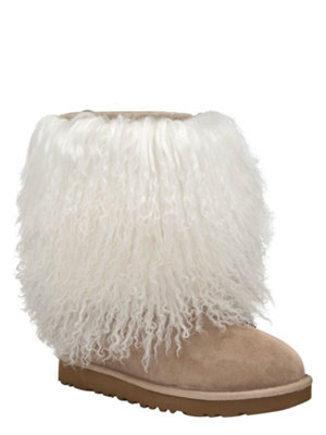 sheepskin cuff boot
