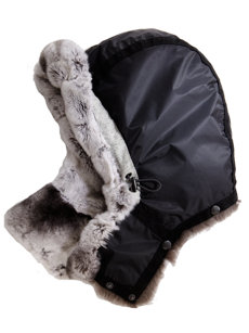 kapuze fur/nylon hood option